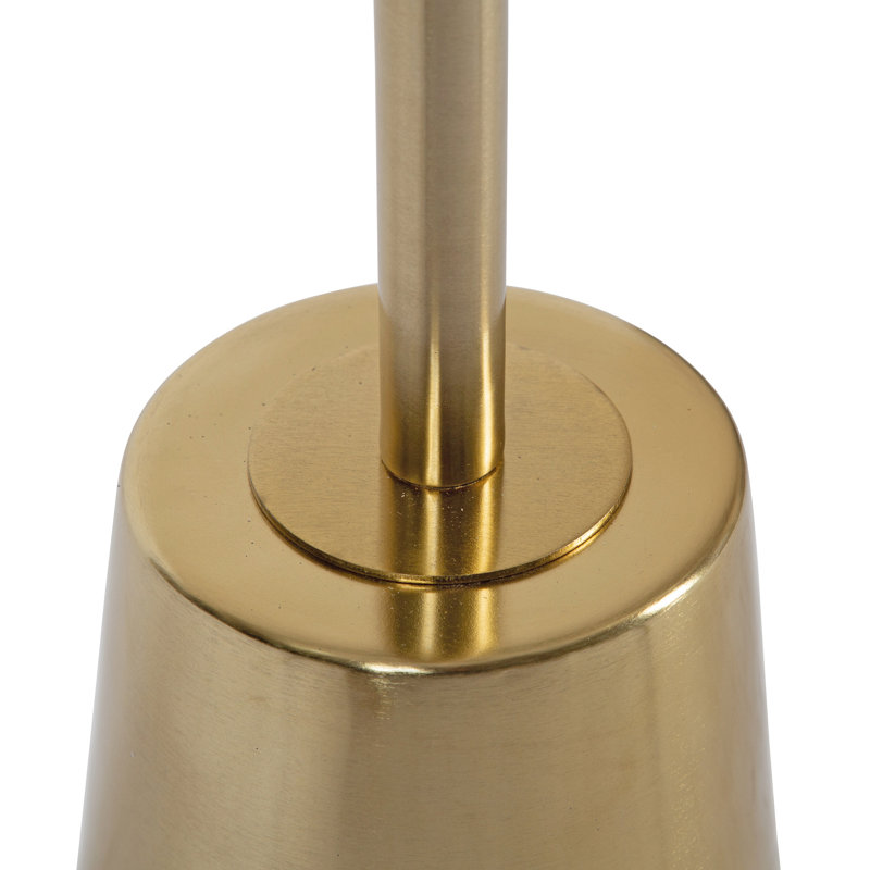 Mercer41 Cemil Genuine Marble Pedestal End Table & Reviews Wayfair